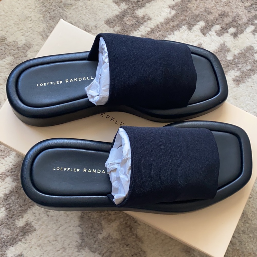 Loeffler Randal Square Toe Platform